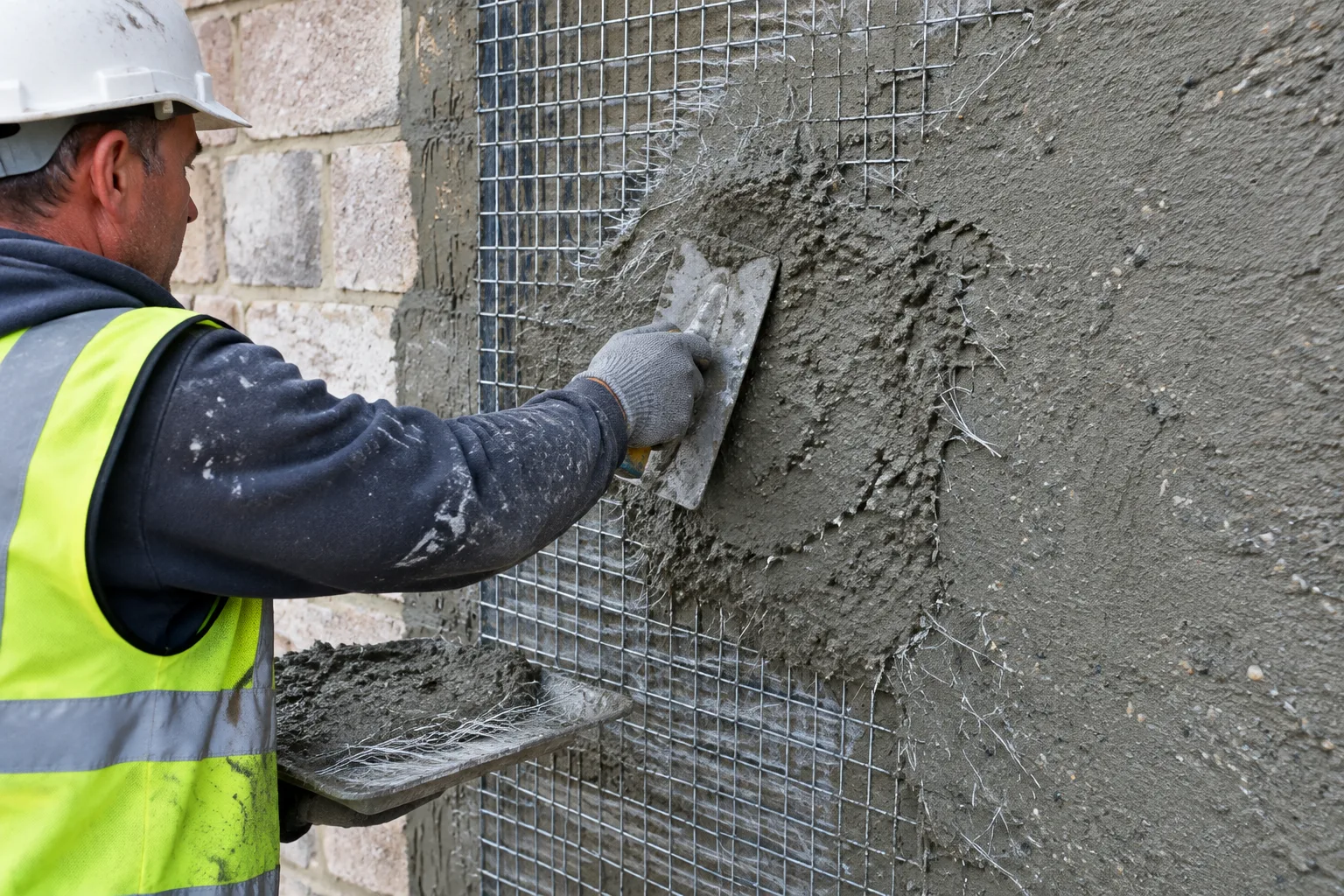 High-ductility concrete overlay installation